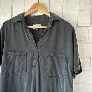 Universal Thread Large Charcoal shirt dress with pockets